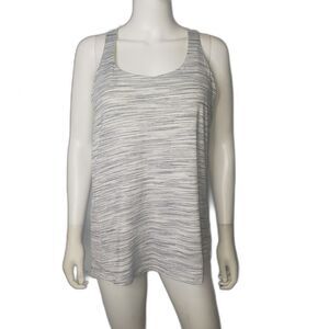 Lululemon Slay The Studio 2 In 1 Tank Space Dye Camo Florid Flash Womens Size 10